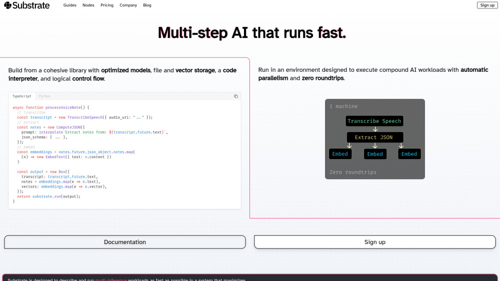 Substrate Ai Inference Platform Introduction What Is Substrate Ai