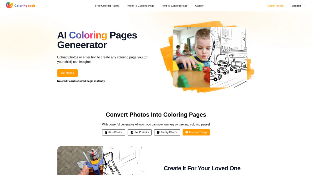 ColoringBook.AI: Free AI Coloring Pages Generator