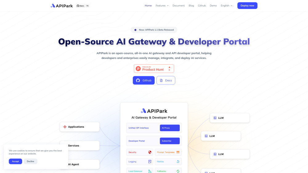 APIPark - Open-Source AI Gateway & Developer Portal