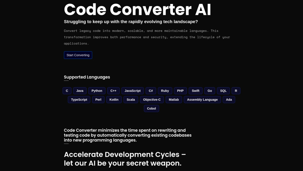 Code Converter AI Introduction: What is Code Converter AI about