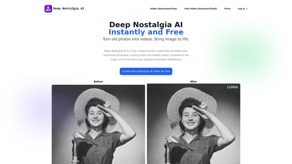 Deep Nostalgia AI: Reviews, Features, Pricing, Guides, and Alternatives