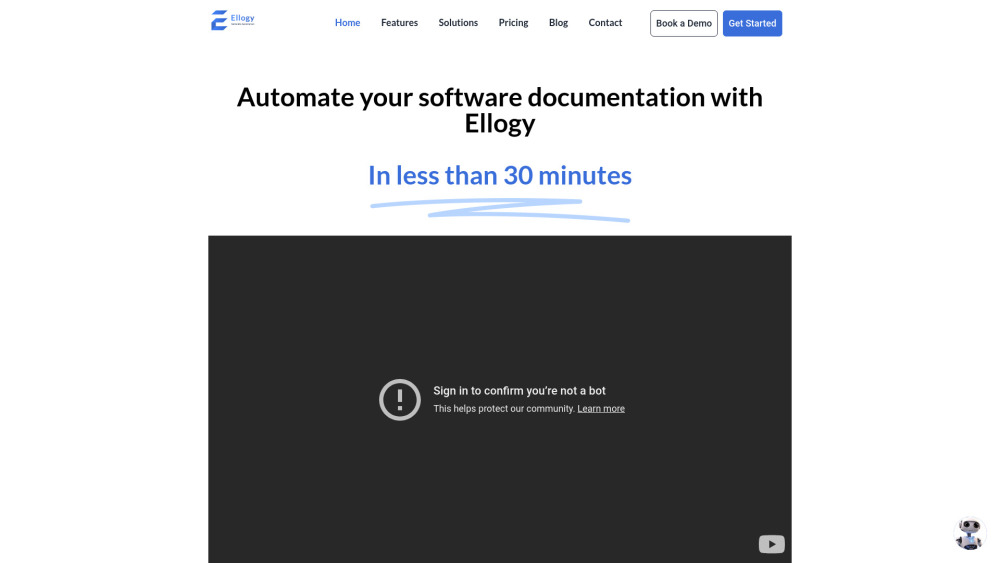 Your AI Business Analyst - Automate Software Documentation with Ellogy