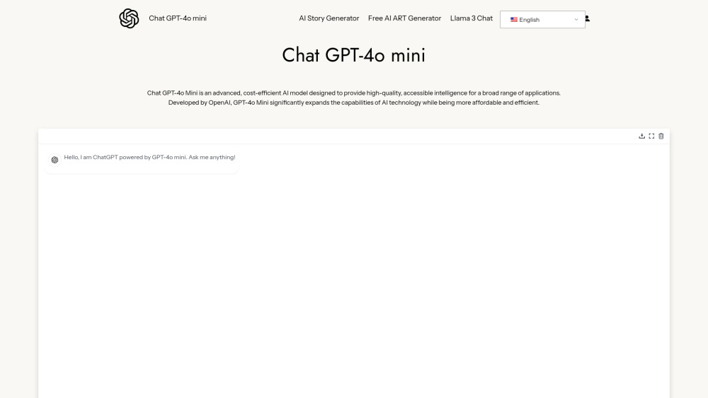 chat gpt 4 o mini