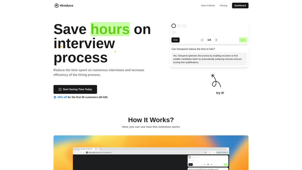 Hireduce - Streamline Your Interview Process