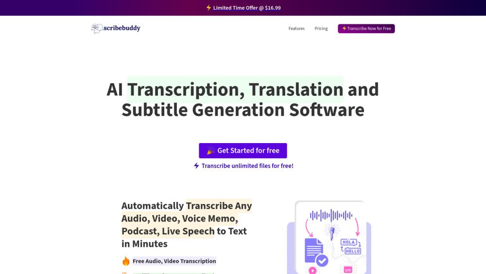 ScribeBuddy: Reviews, Features, Pricing, Guides, and Alternatives