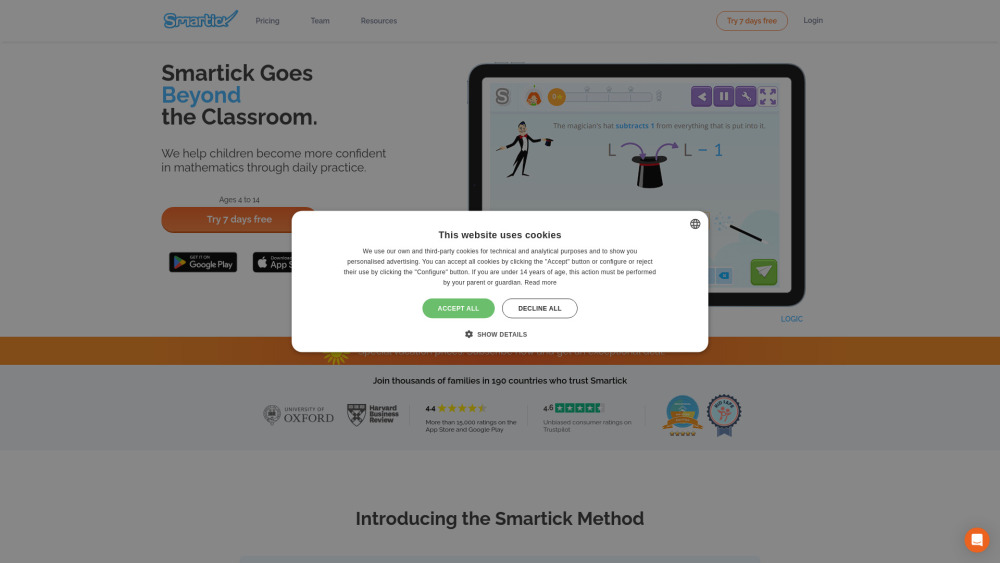 Smartick | Online Elementary Math For Children