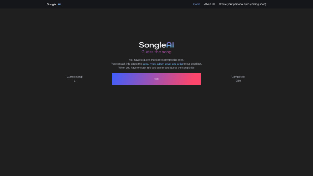 Songle AI - Guess the Tune