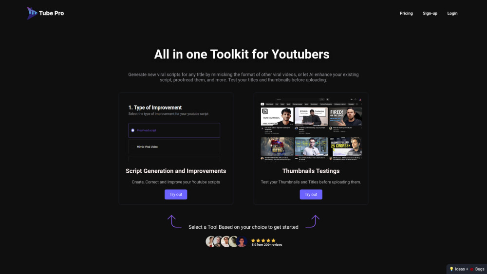 Tube Pro - All-in-One Tool for YouTubers