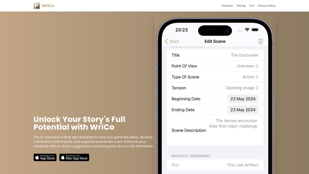 WriCo - AI-Powered Writing Assistant for Unleashing Your Creativity