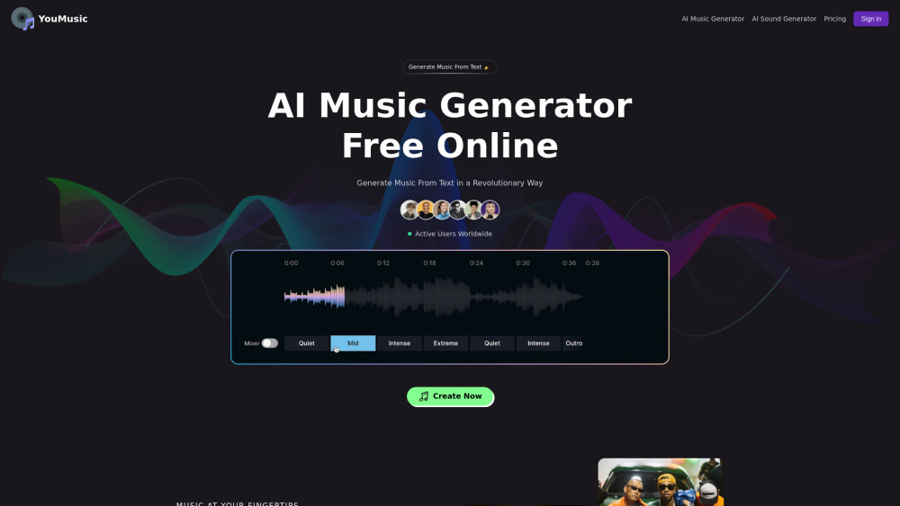 AI Music Generator Free Online, Create Full Songs With Text